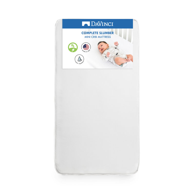 DaVinci Complete Slumber Waterproof Mini Crib Mattress & Reviews Wayfair